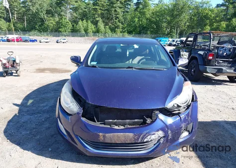 2012 Hyundai Elantra Gls from USA, damaged, VIN 5NPDH4AE1CH130730